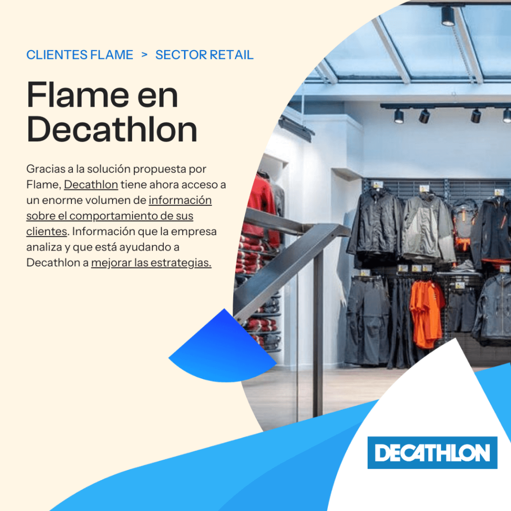 Decathlon cliente Flame