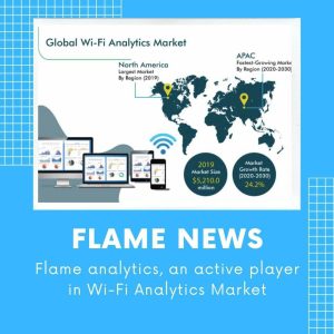 Flame analytics, an active player in Wi-Fi Analytics Market