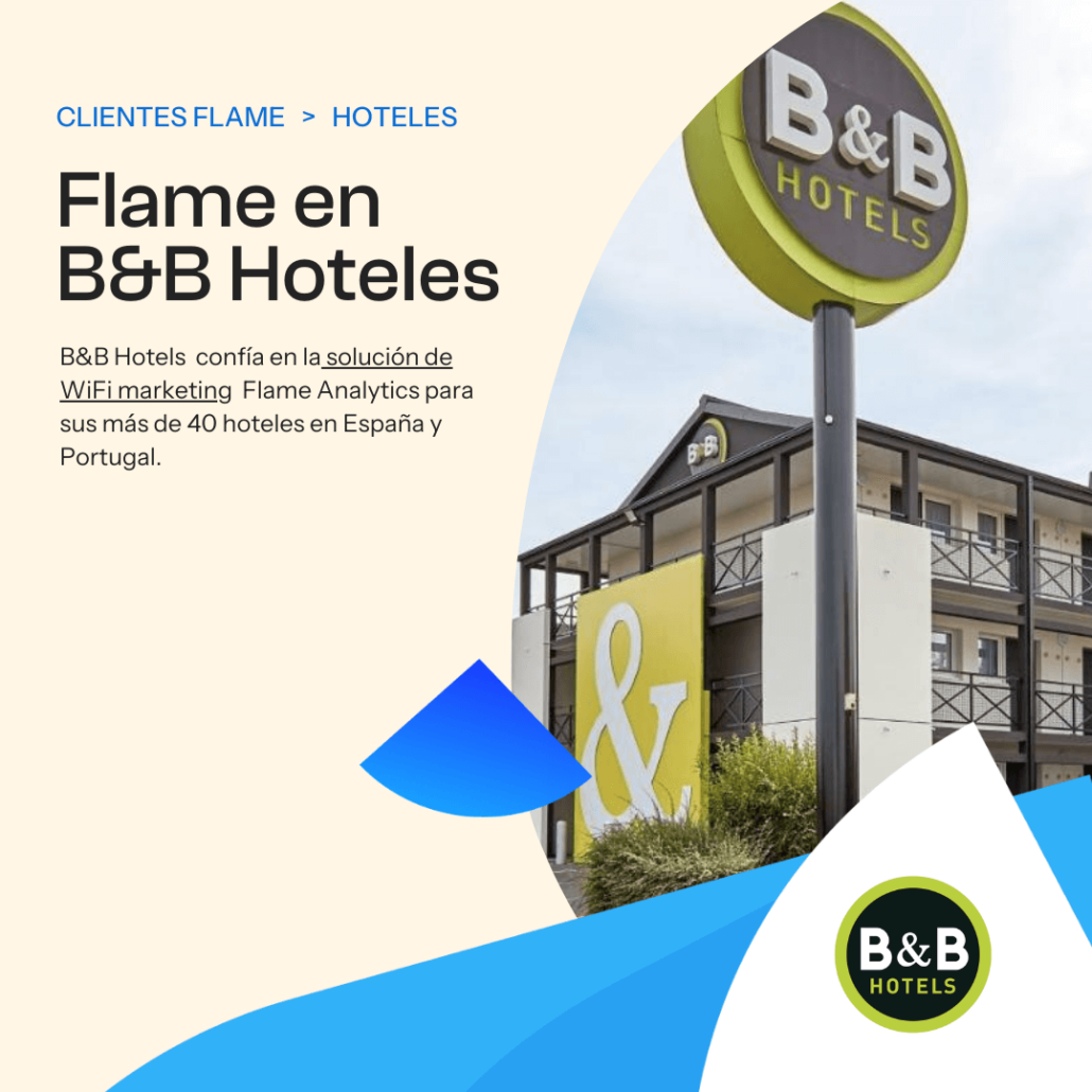 B&B Hotels cliente de Flame