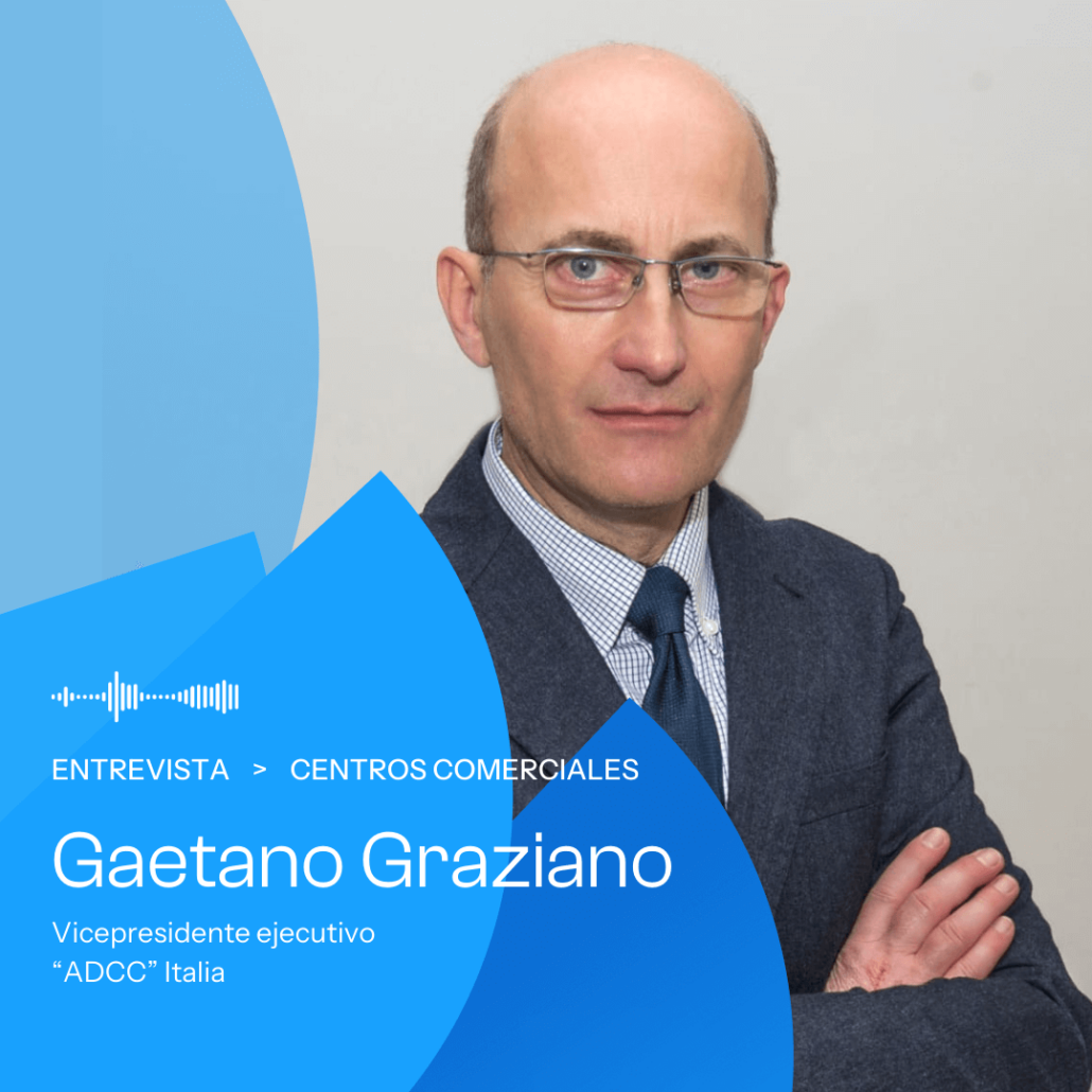 Avances tecnológicos en centros comerciales, entrevista Gaetano ADCC