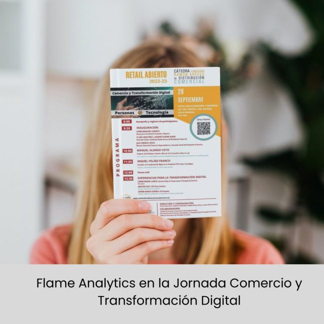 Flame Analytics en la Jornada Comercio y Transformación Digital