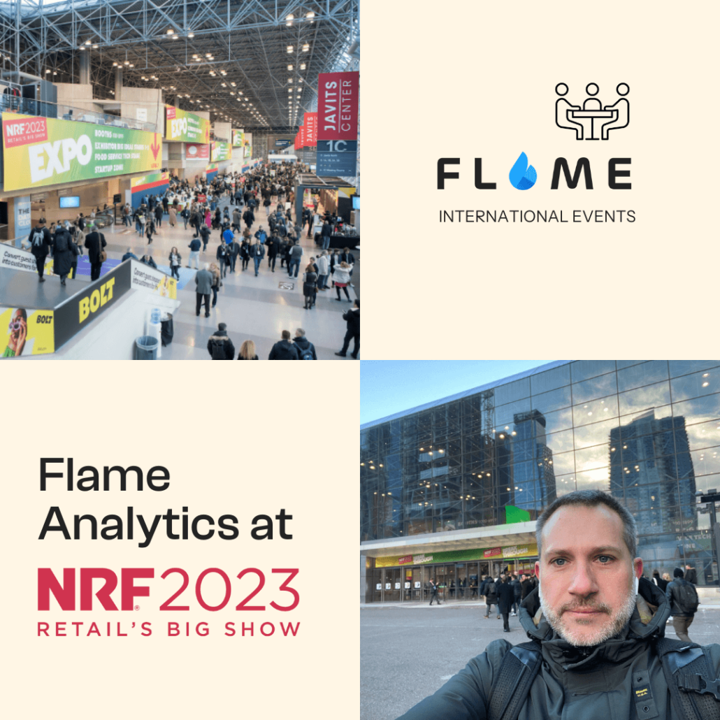 Flame visits the NRF Retail Big Show 2023 in New York