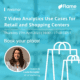 Webinar about 7 video analytics use cases for retail and malls