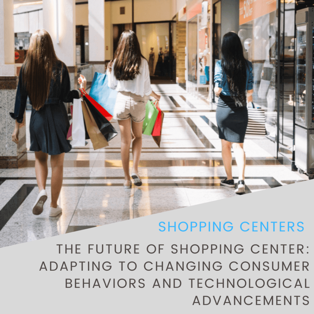 Girls walling through a shopping center. Analyze the Consumer Behaviors with Technological Advancements
