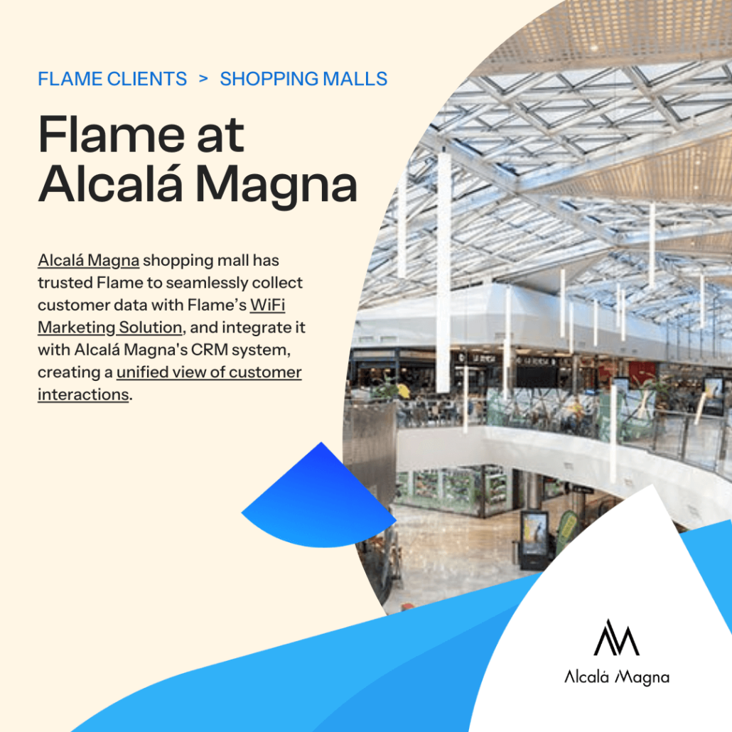 Flame solutions in Alcalá Magna Shopping center