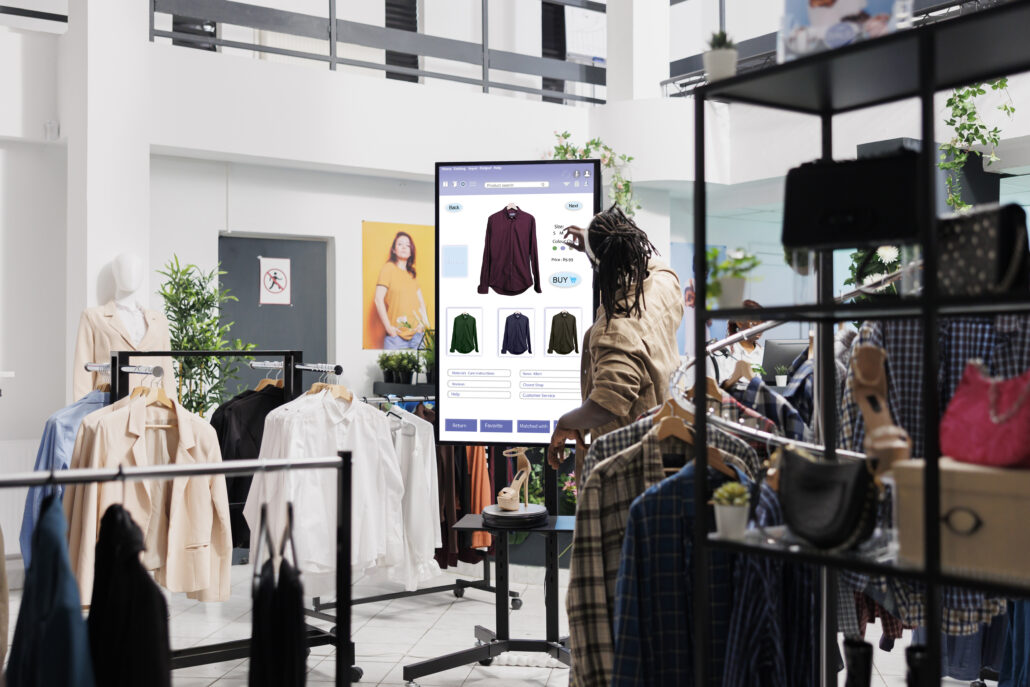 Interactive Displays retail store