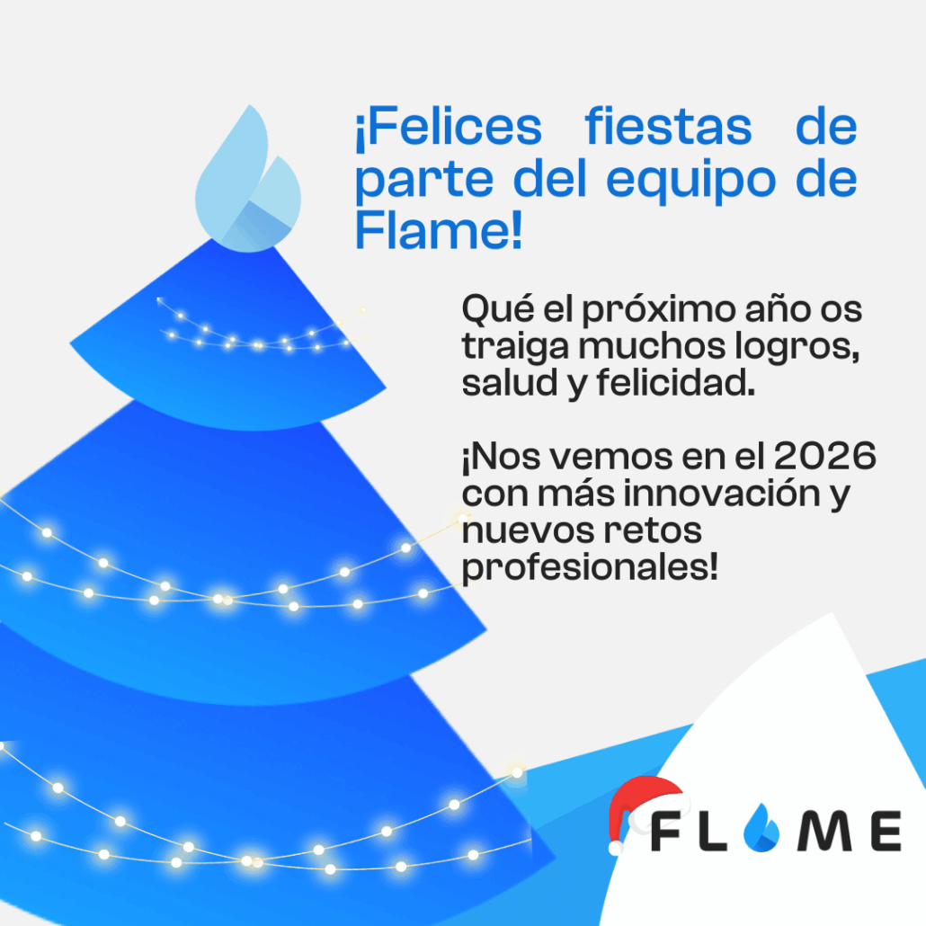 ¡Felices Fiestas de parte del equipo de Flame!