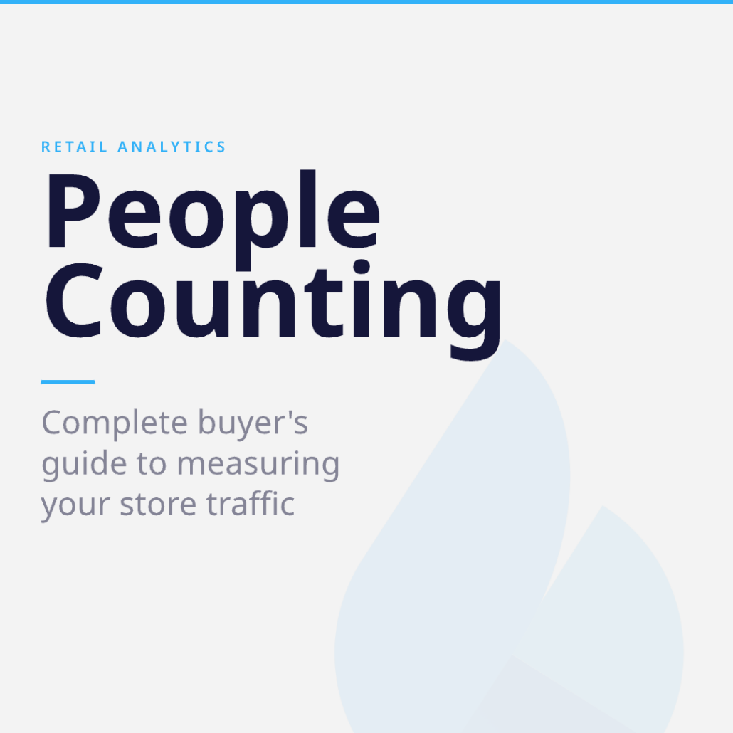 People Counting Systems: Complete Buyer's Guide - Flame Analytics blog cover about measuring retail store traffic with AI-powered counting technology